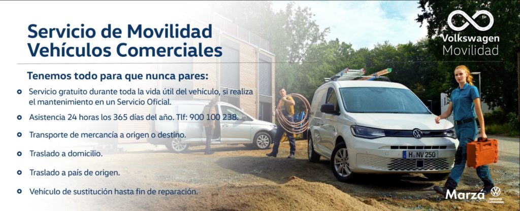 Servicio de Movilidad Volkswagen para Vehículos Comerciales